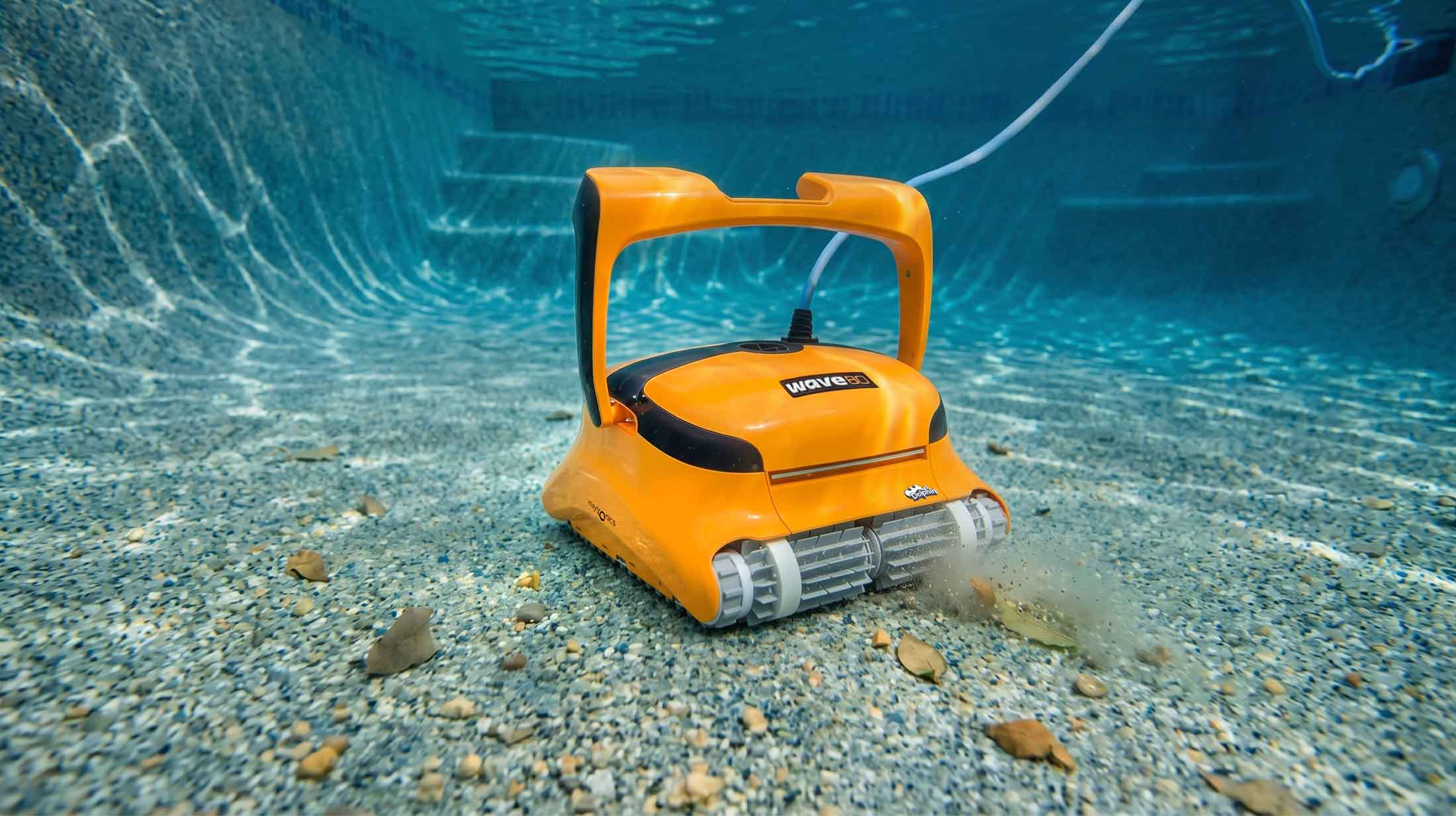 Open Box Dolphin Wave 80 Commercial Robotic Pool Cleaner