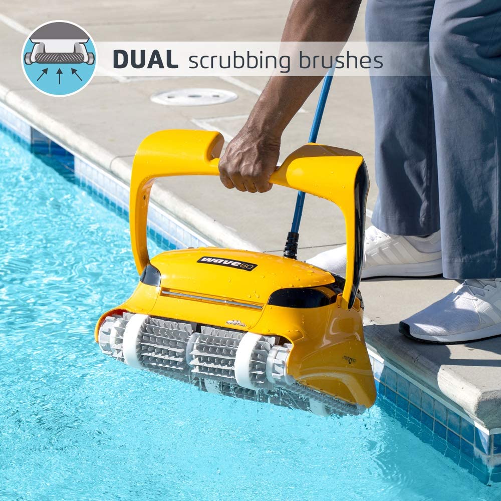 Dolphin Wave 60 dual scrubbing brushes